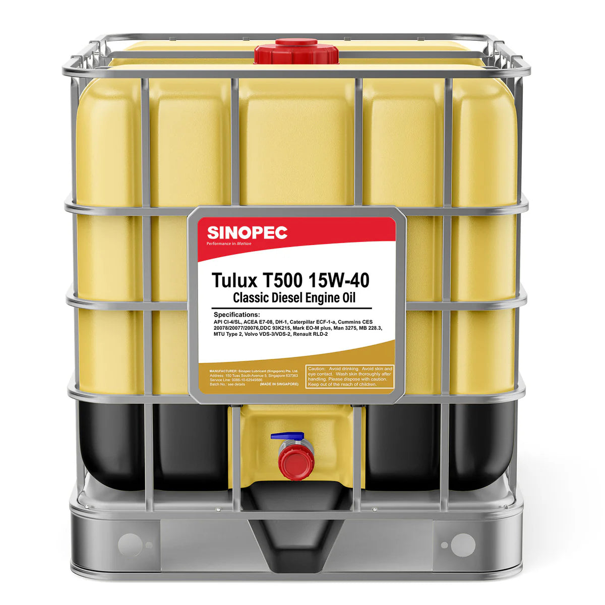 Tulux T500 15W40 E7 CI-4 Diesel Engine Oil